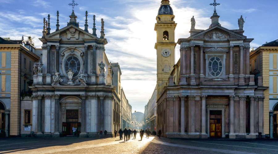 Nejlepší možnosti pronájmu aut na letišti v Turíně